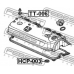 HCP-003 FEBEST Уплотнительное кольцо, шахта свечи