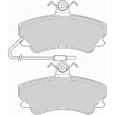 FD6484A NECTO Комплект тормозных колодок, дисковый тормоз