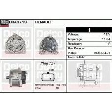 DRA0719 DELCO REMY Генератор