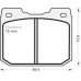 75 MGA Комплект тормозных колодок, дисковый тормоз