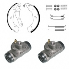 1082 DELPHI Комплект тормозных колодок