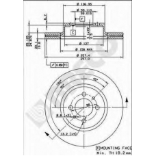 BS 7917 BRECO Тормозной диск