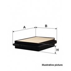 EAF3392.10 OPEN PARTS Воздушный фильтр