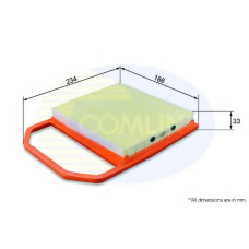 EAF908 COMLINE Воздушный фильтр