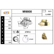 MI9000 SNRA Стартер