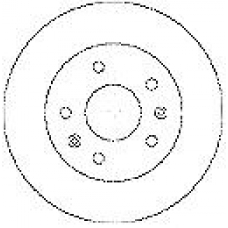 15598 MAPCO Тормозной диск