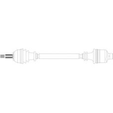 RE3163 General Ricambi Приводной вал