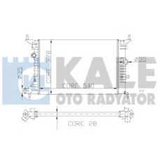 177200 KALE OTO RADYATOR Радиатор, охлаждение двигателя