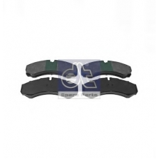 7.92625 DIESEL TECHNIC Комплект тормозных колодок, дисковый тормоз