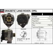 DRA3673 DELCO REMY Генератор