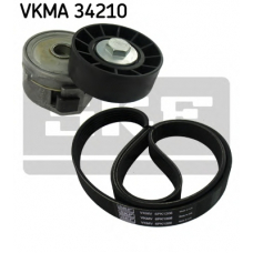 VKMA 34210 SKF Поликлиновой ременный комплект
