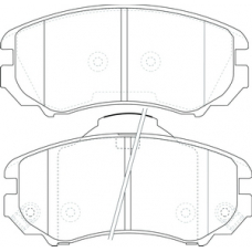 PN-0377 JNBK Колодки тормозные