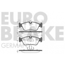 5502221525 EUROBRAKE Комплект тормозных колодок, дисковый тормоз