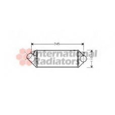 37004235 VAN WEZEL Интеркулер