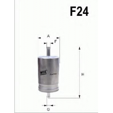 WF8099 QUINTON HAZELL Фильтр топливный