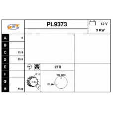 PL9373 SNRA Стартер