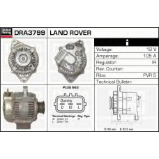 DRA3799 DELCO REMY Генератор