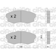 822-194-1 CIFAM Комплект тормозных колодок, дисковый тормоз