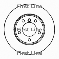 FBD438 FIRST LINE Тормозной диск