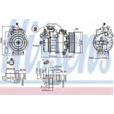 89371 NISSENS Компрессор, кондиционер