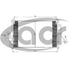 300471 ACR Конденсатор, кондиционер