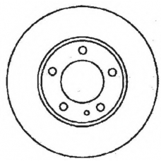 561552BC BENDIX Тормозной диск