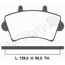 IBD-1171 IPS Parts Комплект тормозных колодок, дисковый тормоз