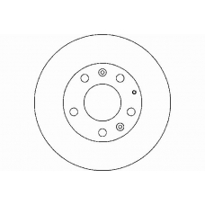 MDC1904 MINTEX Тормозной диск