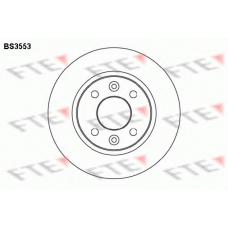 BS3553 FTE Тормозной диск