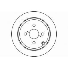 MDC1678 MINTEX Тормозной диск