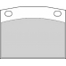 FD813A NECTO Комплект тормозных колодок, дисковый тормоз