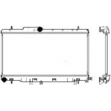 3421-1006 SAKURA  Automotive Радиатор, охлаждение двигателя