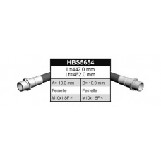 HBS5654 QUINTON HAZELL Тормозной шланг