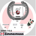 20990.110.9 ZIMMERMANN Комплект тормозных колодок