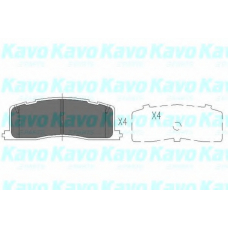 KBP-9059 KAVO PARTS Комплект тормозных колодок, дисковый тормоз