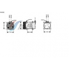 VOK052 AVA Компрессор, кондиционер