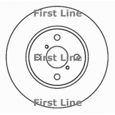 FBD1676 FIRST LINE Тормозной диск