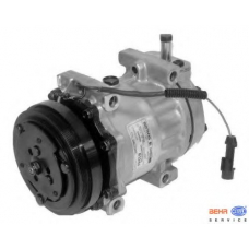 8FK 351 126-421 HELLA Компрессор, кондиционер