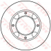 DF1970 TRW Тормозной диск