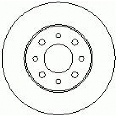6517 10 KAWE Тормозной диск