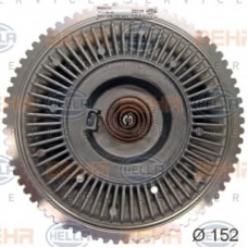 8MV 376 757-601 HELLA Сцепление, вентилятор радиатора