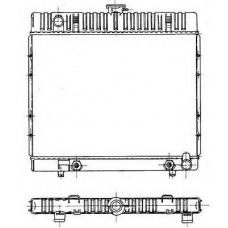 534251 NRF Радиатор, охлаждение двигател