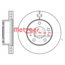 61016.10 METZGER Тормозной диск