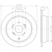 MDC1842 MINTEX Тормозной диск