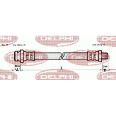 LH0151 DELPHI Тормозной шланг