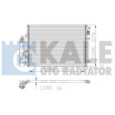 128200 KALE OTO RADYATOR Конденсатор, кондиционер