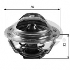 TH13783G1 GATES Термостат, охлаждающая жидкость