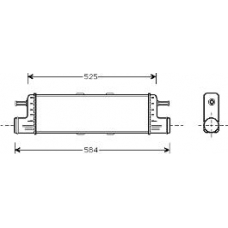 30004285 VAN WEZEL Интеркулер