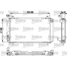 730408 VALEO Радиатор, охлаждение двигателя