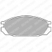 LP1623 DELPHI Комплект тормозных колодок, дисковый тормоз